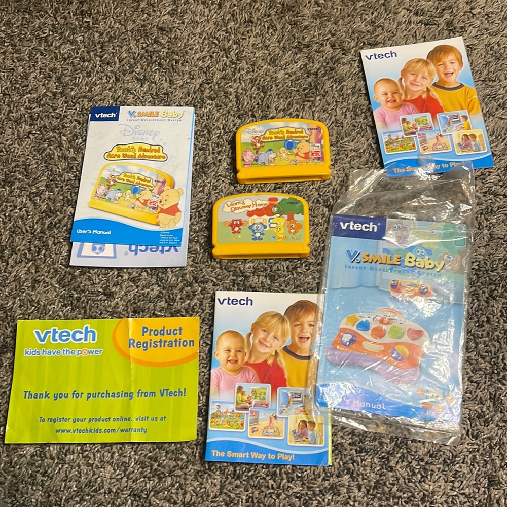 Toddler Video games Vtech baby infant development system accessories